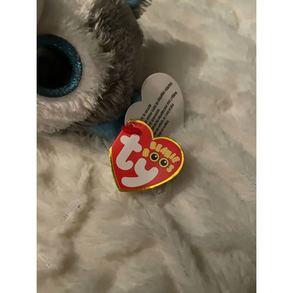 NEW Ty Beanie Boos “Slush” the Husky Puppy Dog 6” Plush